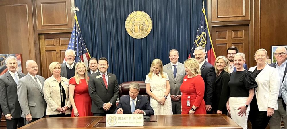 GA Governor Kemp Signing Landscaping Bill